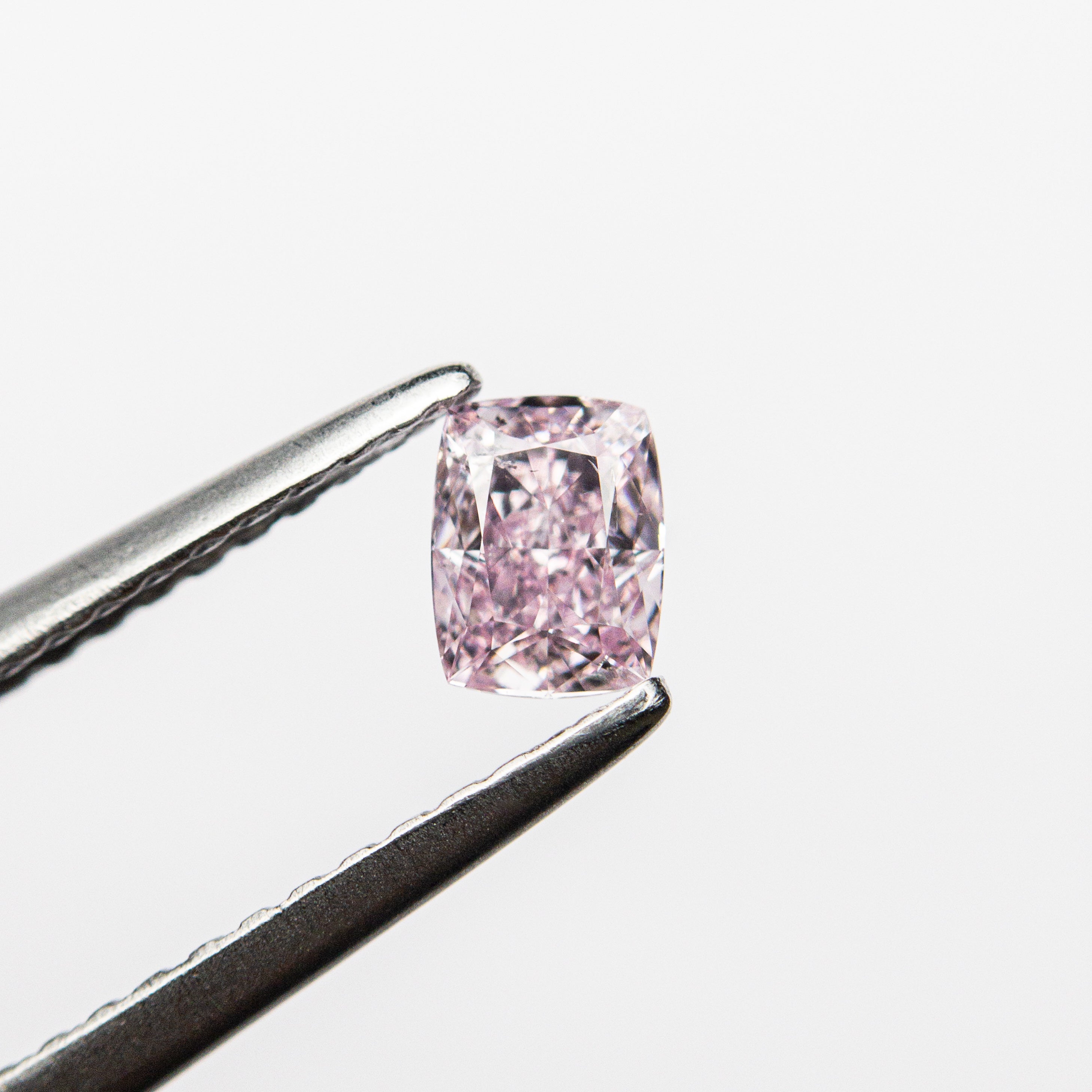 0.30ct 4.43x3.39x2.27mm GIA SI2 Fancy Intense Purple-Pink Cushion Brilliant 🇨🇦 24164-01