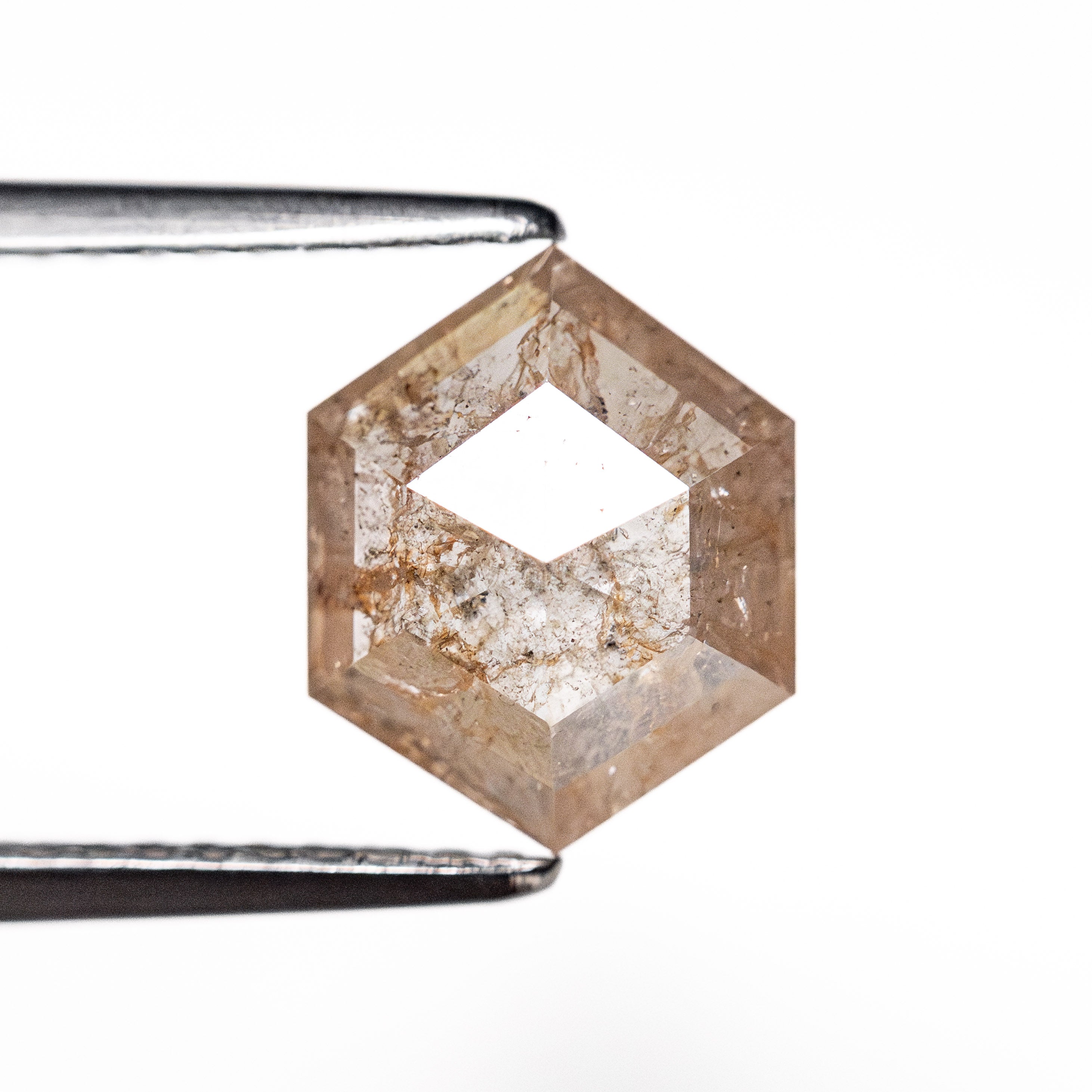 1.67ct 9.07x7.28x3.13mm Hexagon Rosecut 25457-06