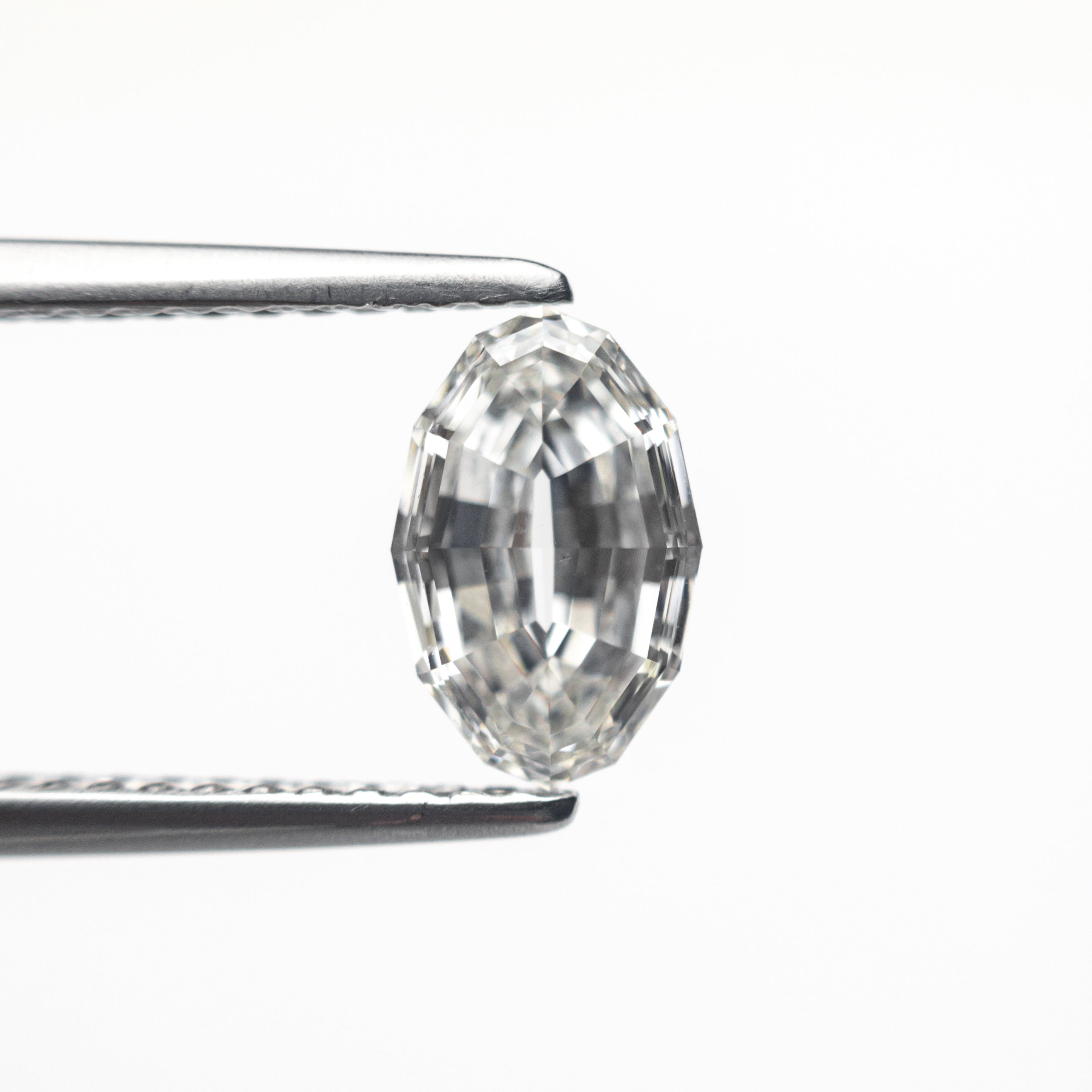 1.01ct 8.02x5.16x2.95mm GIA SI1 H Geo Oval Step Cut 25746-01