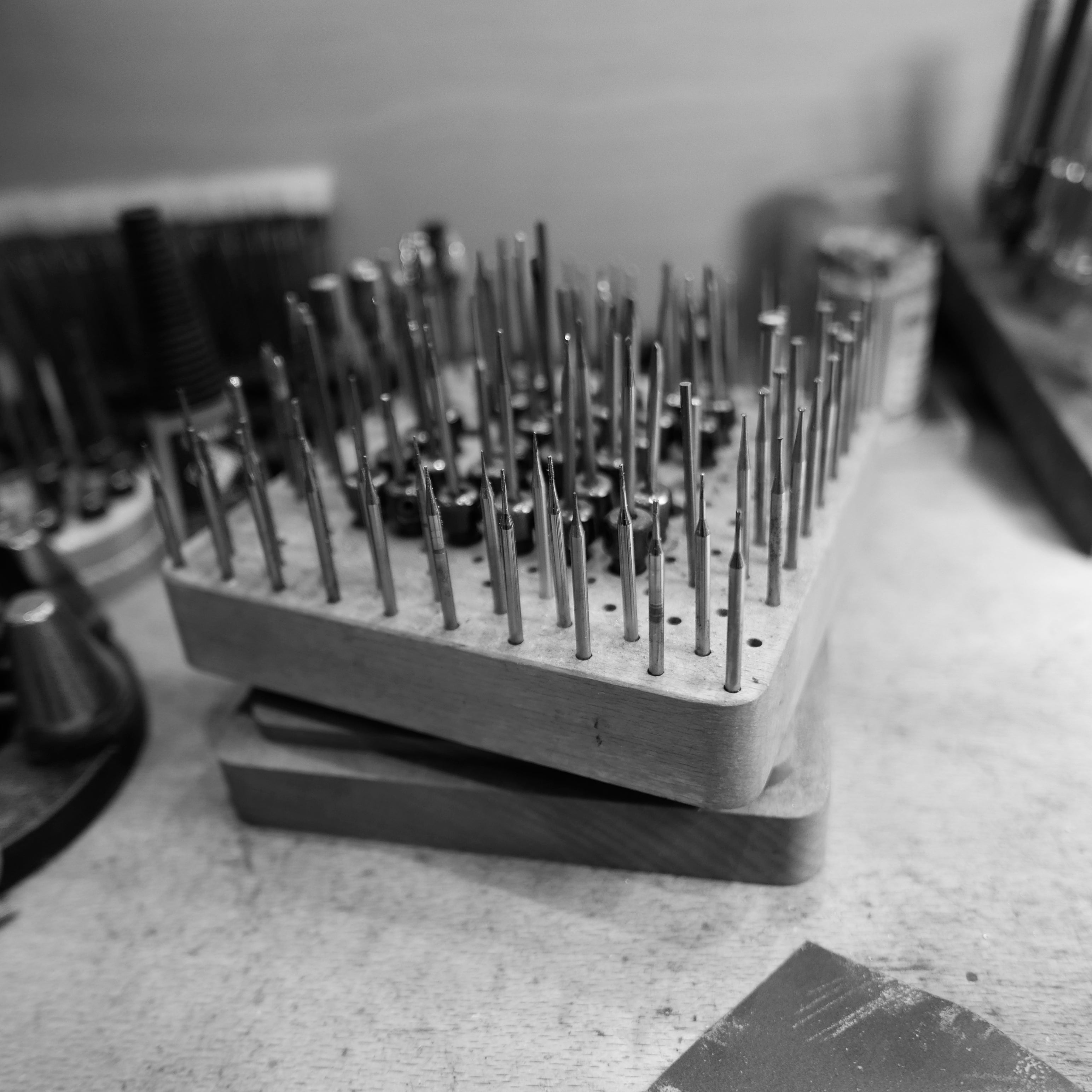 McCaul Goldsmiths drill bits stylised photo