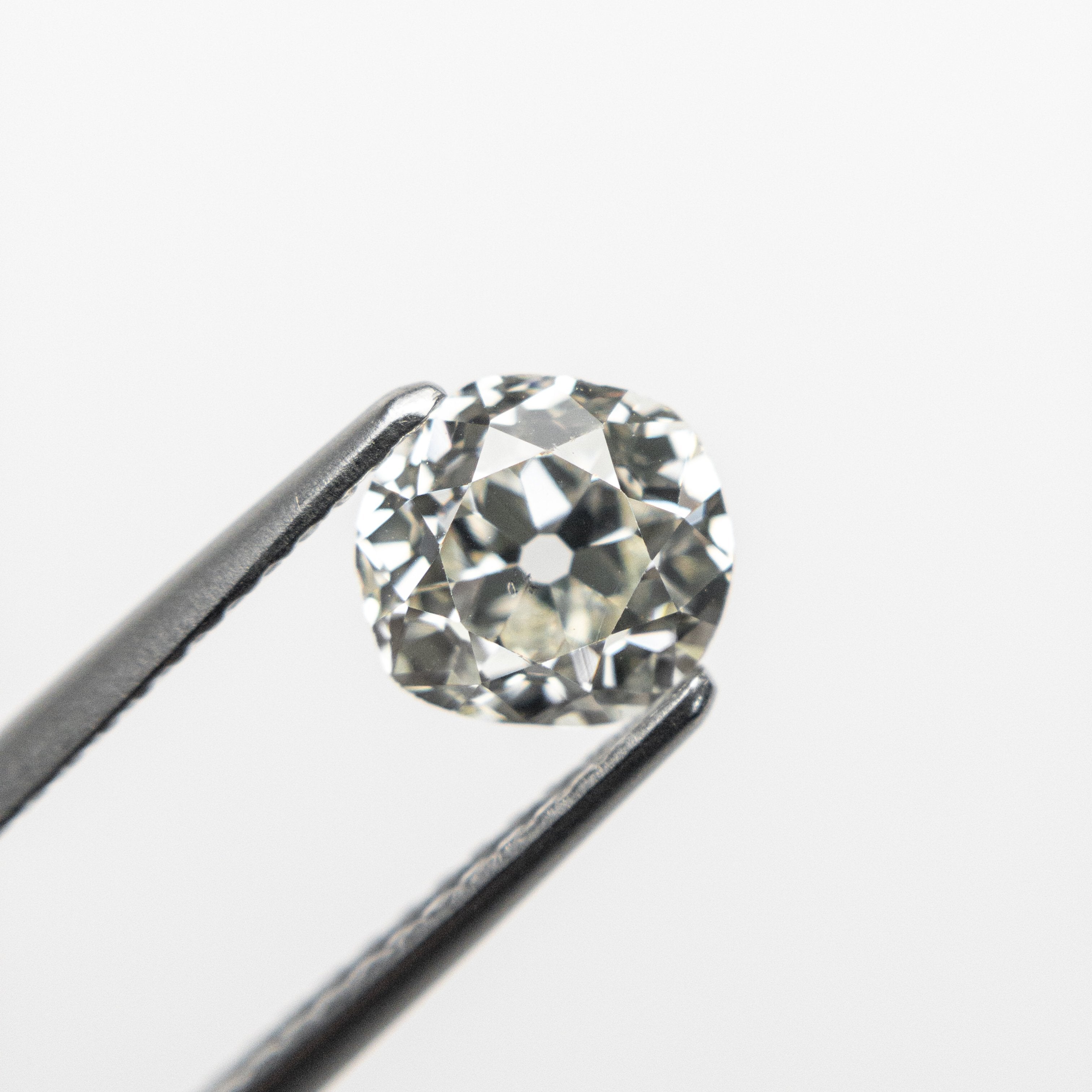 1.11ct 6.63x6.38x3.90mm SI2 J-K Antique Old Mine Cut 18466-03 - Misfit Diamonds