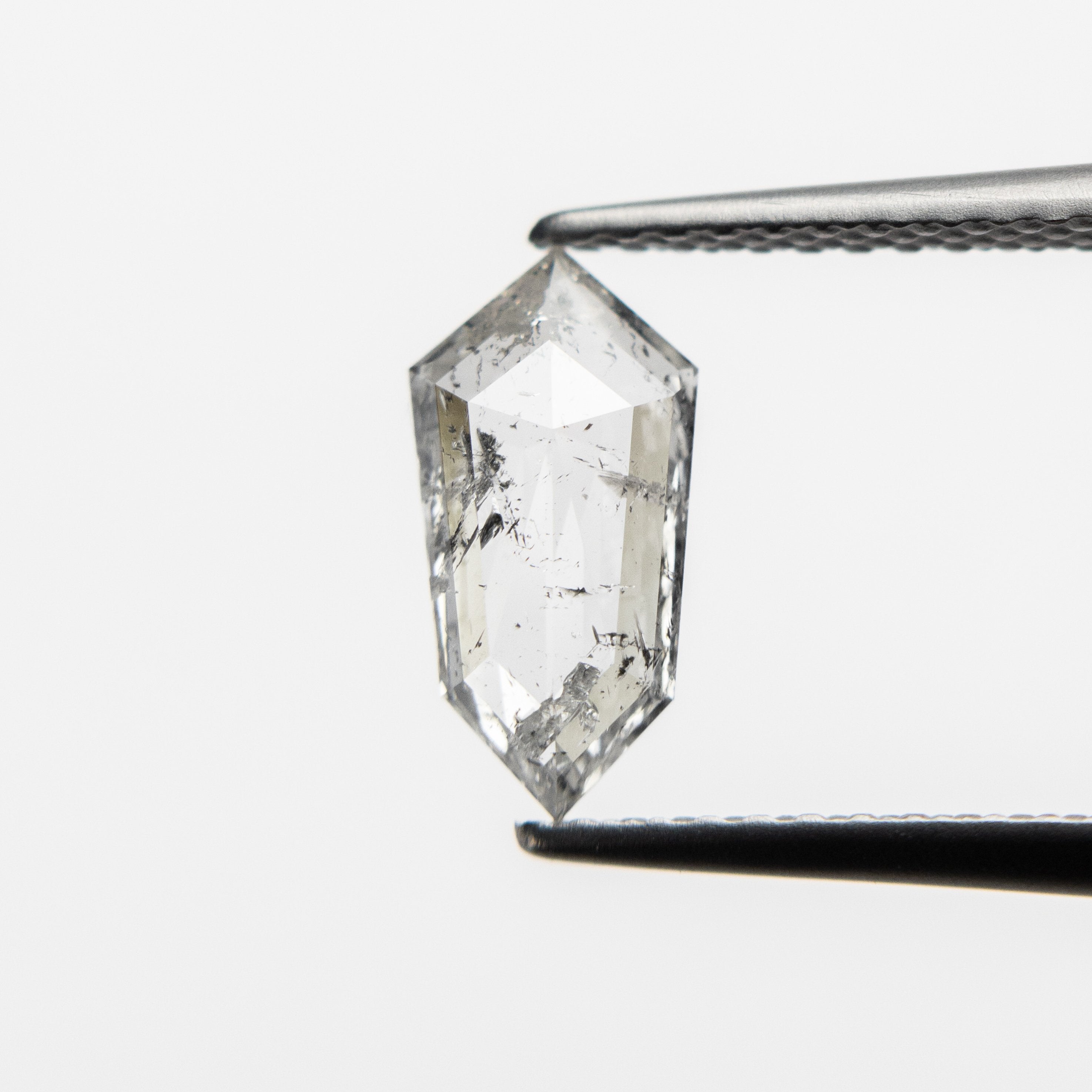 0.87ct 10.00x5.02x2.11mm Shield Rosecut 18705-20 - Misfit Diamonds