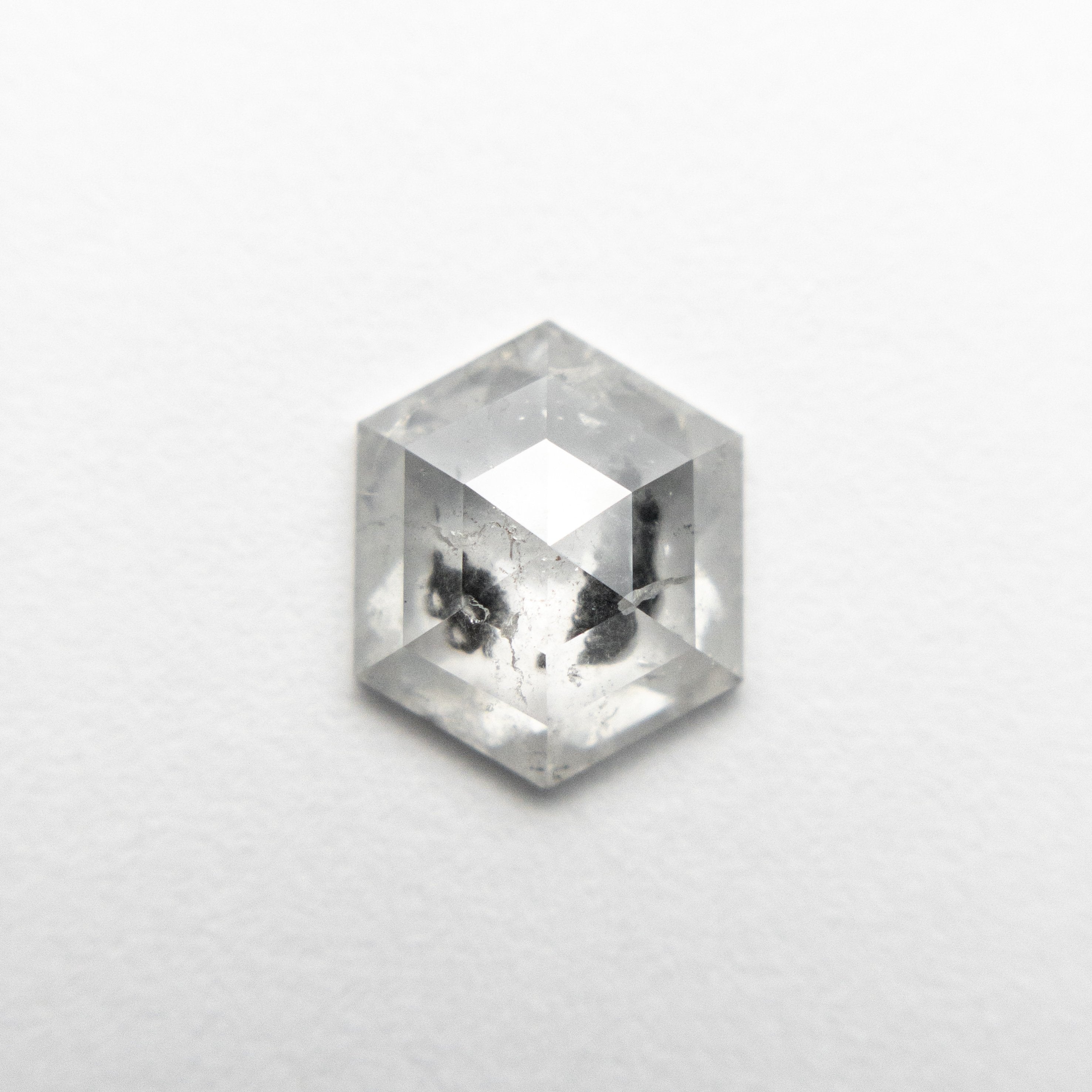 1.07ct 7.83x6.48x2.47mm Hexagon Rosecut 18766-01 - Misfit Diamonds