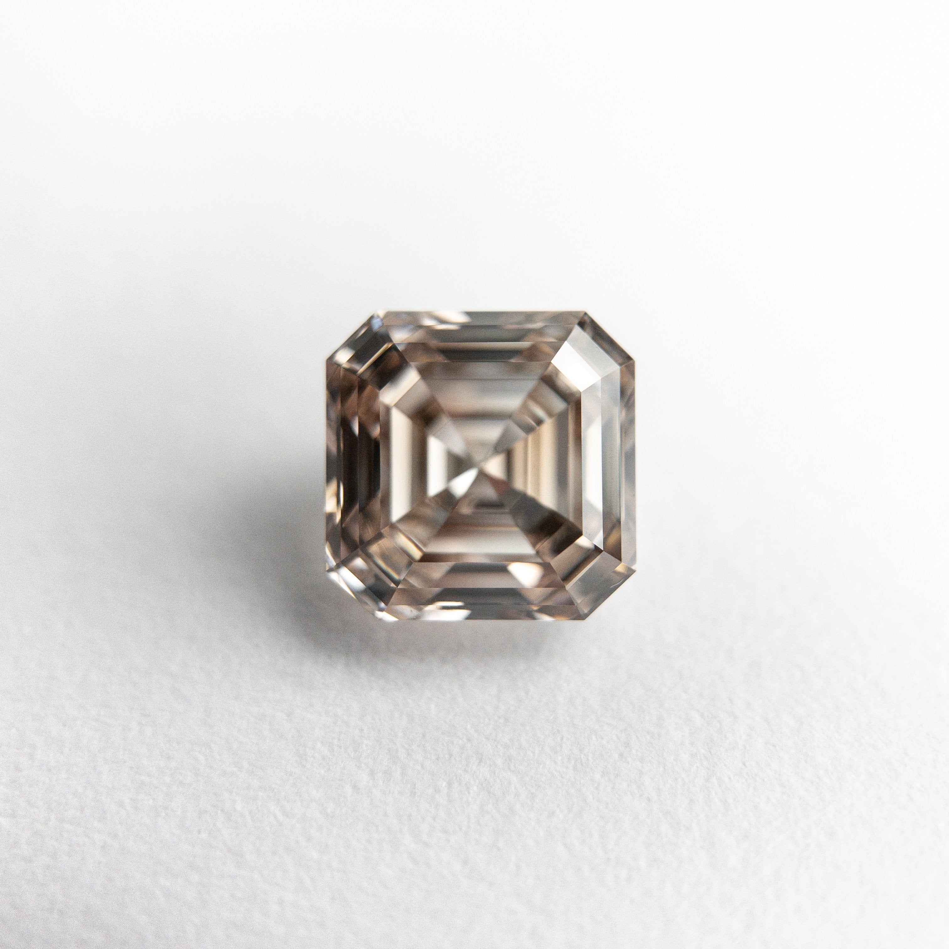 1.18ct 5.81x5.81x3.71mm VVS Champagne Cut Corner Square Step Cut 19045-01 - Misfit Diamonds