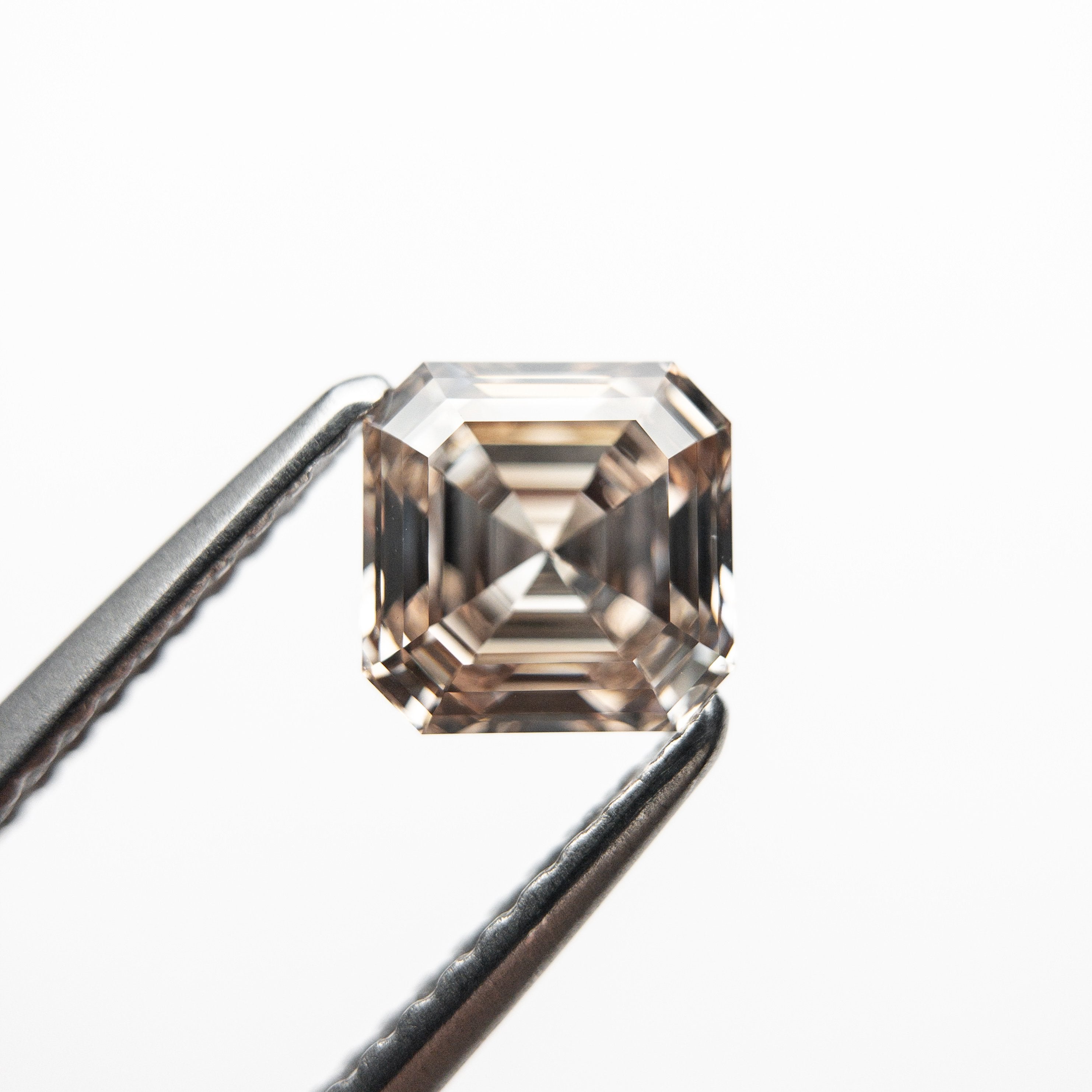 1.18ct 5.81x5.81x3.71mm VVS Champagne Cut Corner Square Step Cut 19045-01 - Misfit Diamonds