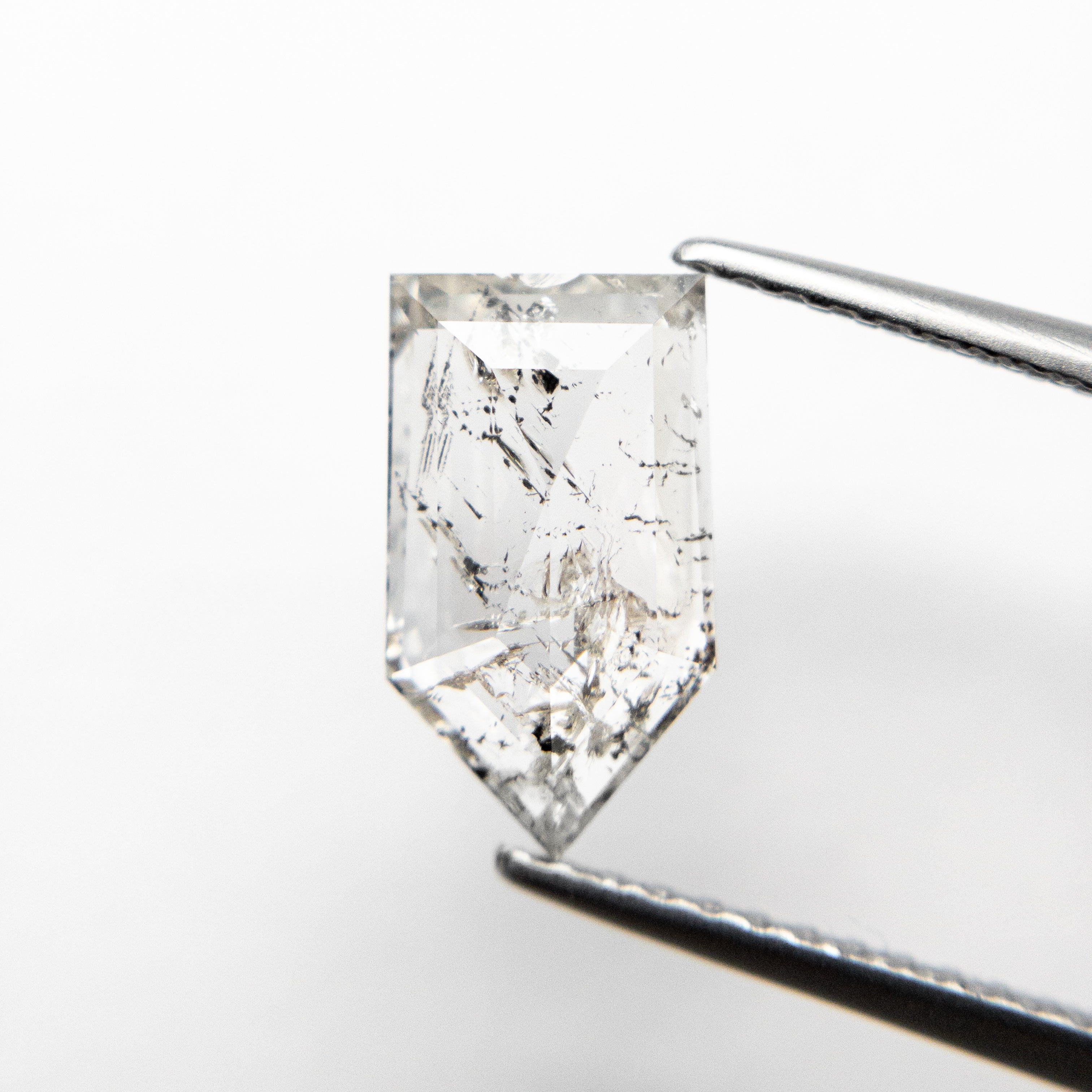 1.31ct 10.03x5.63x2.36mm Shield Rosecut 19067-13 - Misfit Diamonds