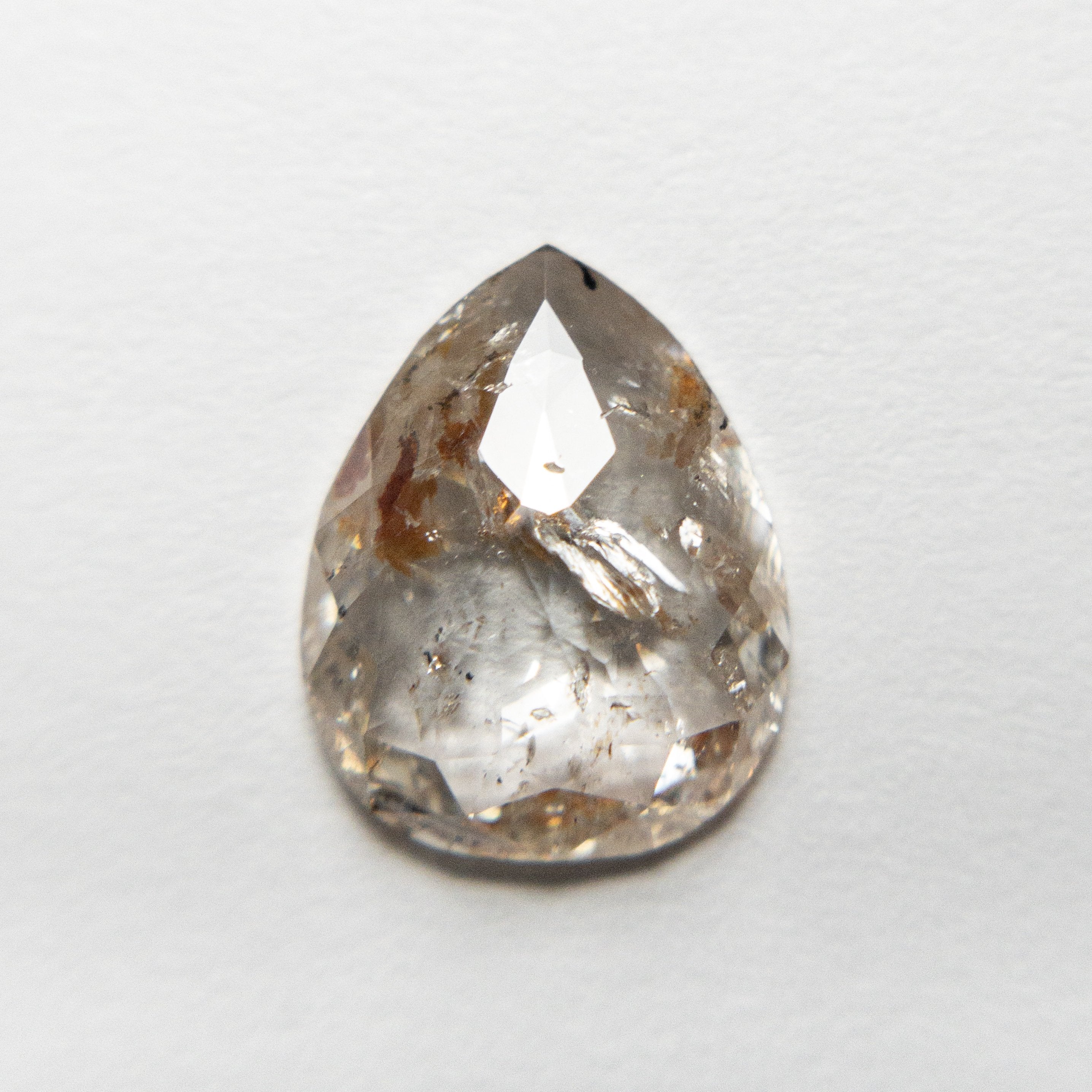 1.63ct 9.1x7.88x2.64mm Pear Rosecut 19103-01-McCaul