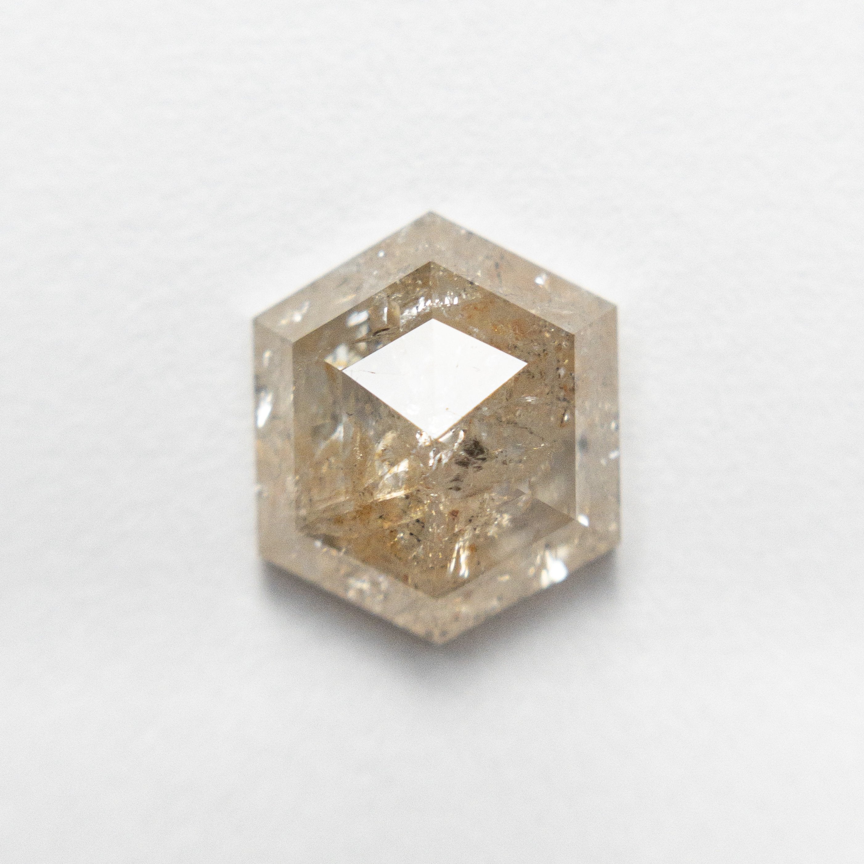 1.86ct 8.78x7.38x3.53mm Hexagon Rosecut 19103-05-McCaul