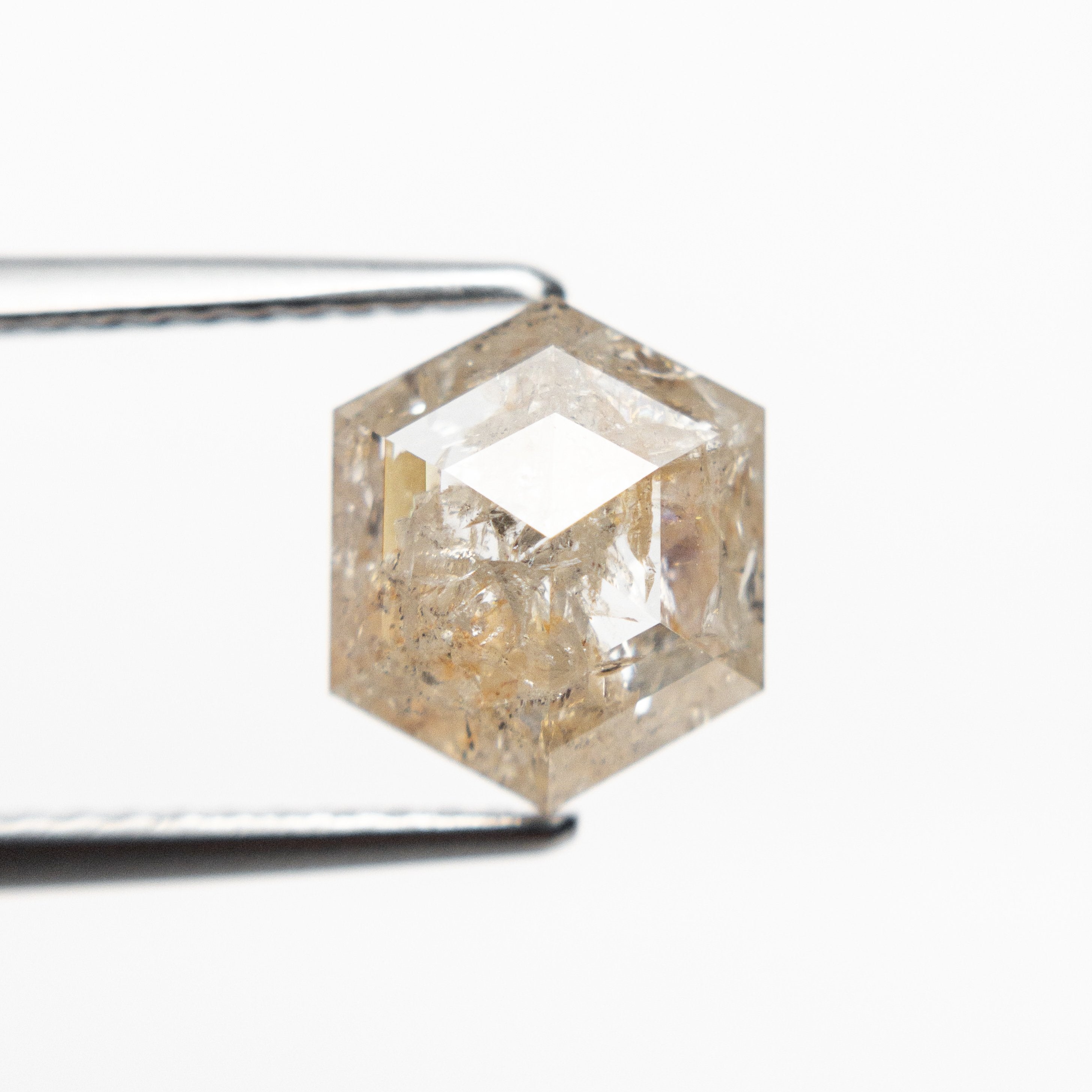 1.86ct 8.78x7.38x3.53mm Hexagon Rosecut 19103-05-McCaul