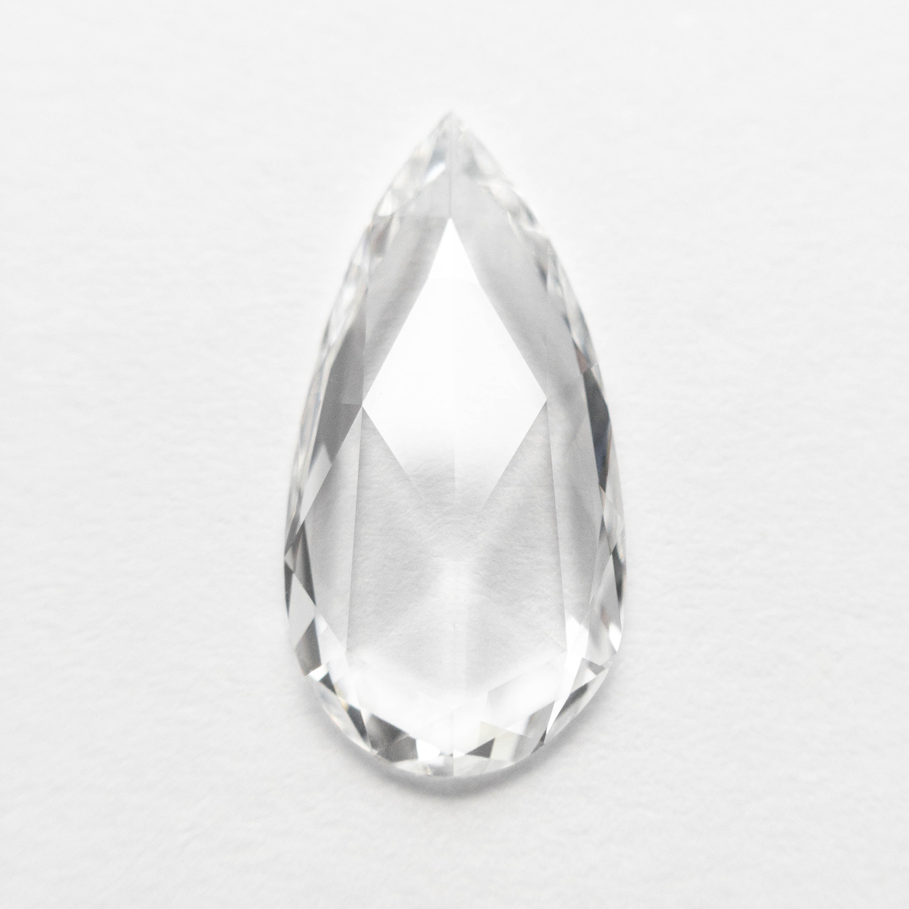 1.50ct 13.75x6.95x1.82mm GIA VS2 E Pear Rosecut 19250-01