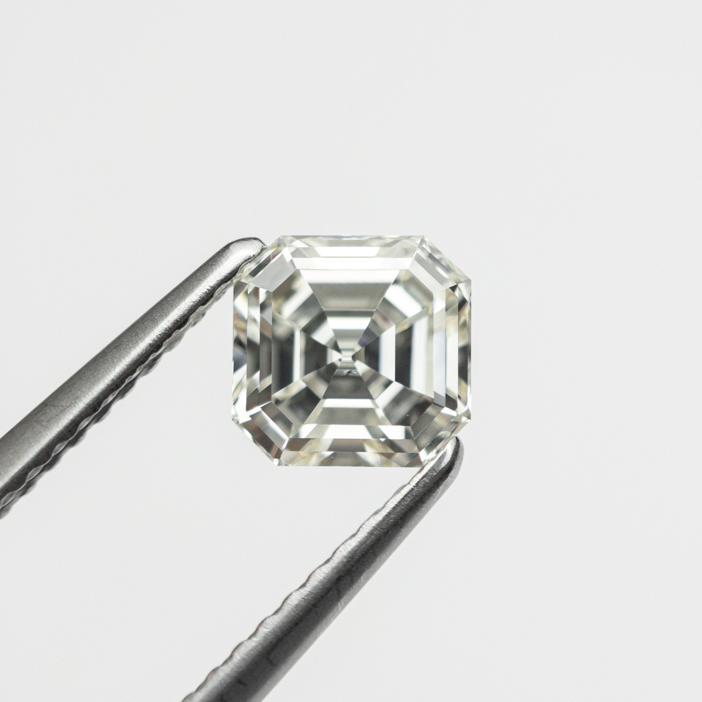 1.20ct 6.08x5.94x3.92mm VS2/SI1 Q-R Antique Asscher Step Cut 19279-01-McCaul