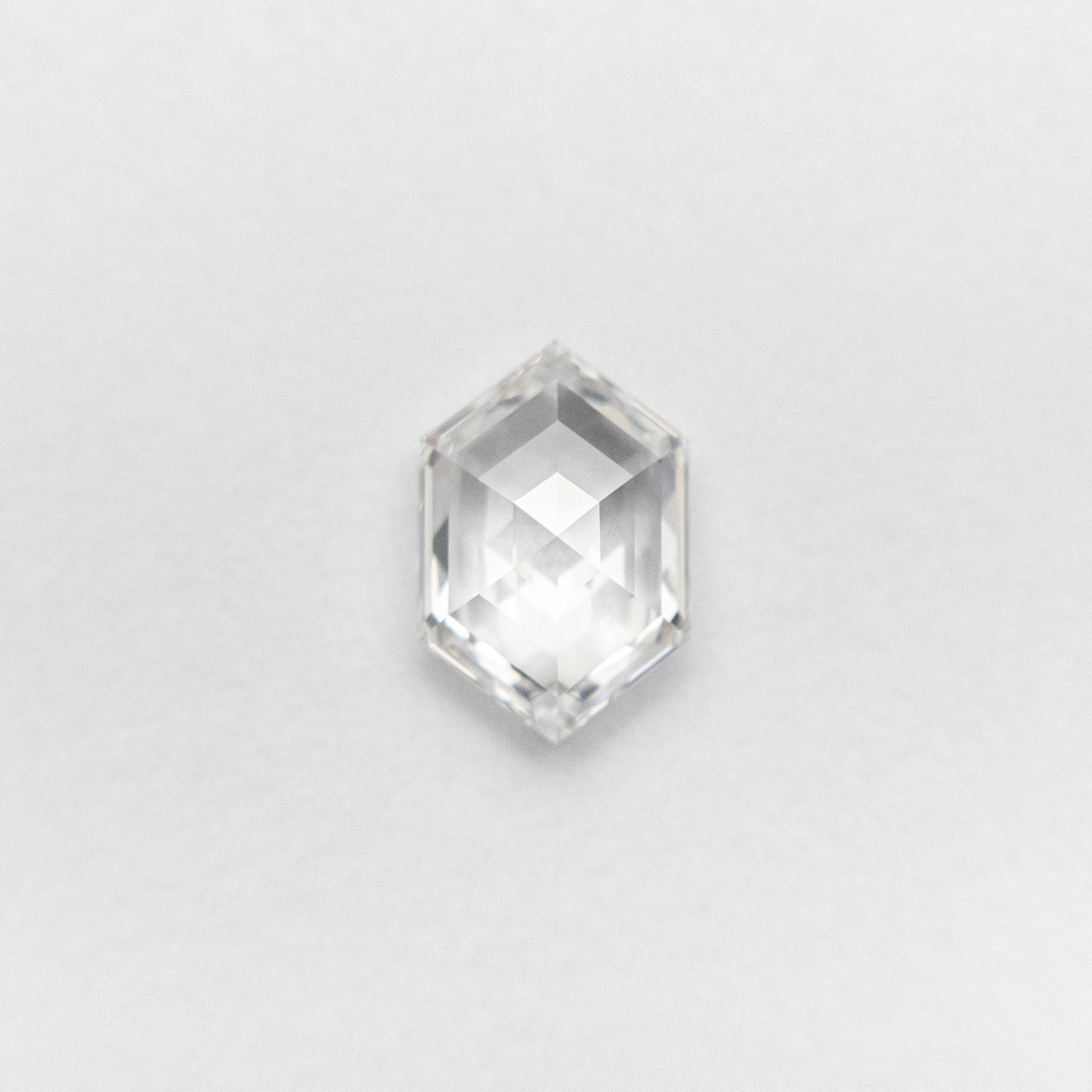 0.51ct 6.49x4.36x2.23mm VVS2 F Hexagon Step Cut 19386-22 🇨🇦-McCaul