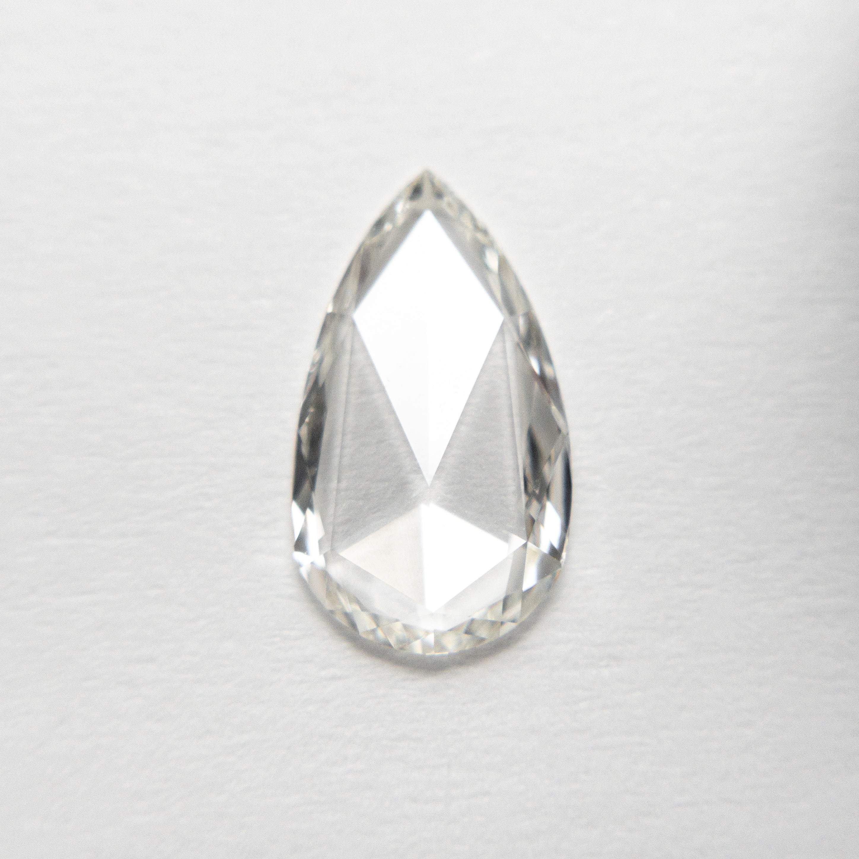 0.62ct 10.12x5.72x1.33mm Pear Rosecut 19595-01