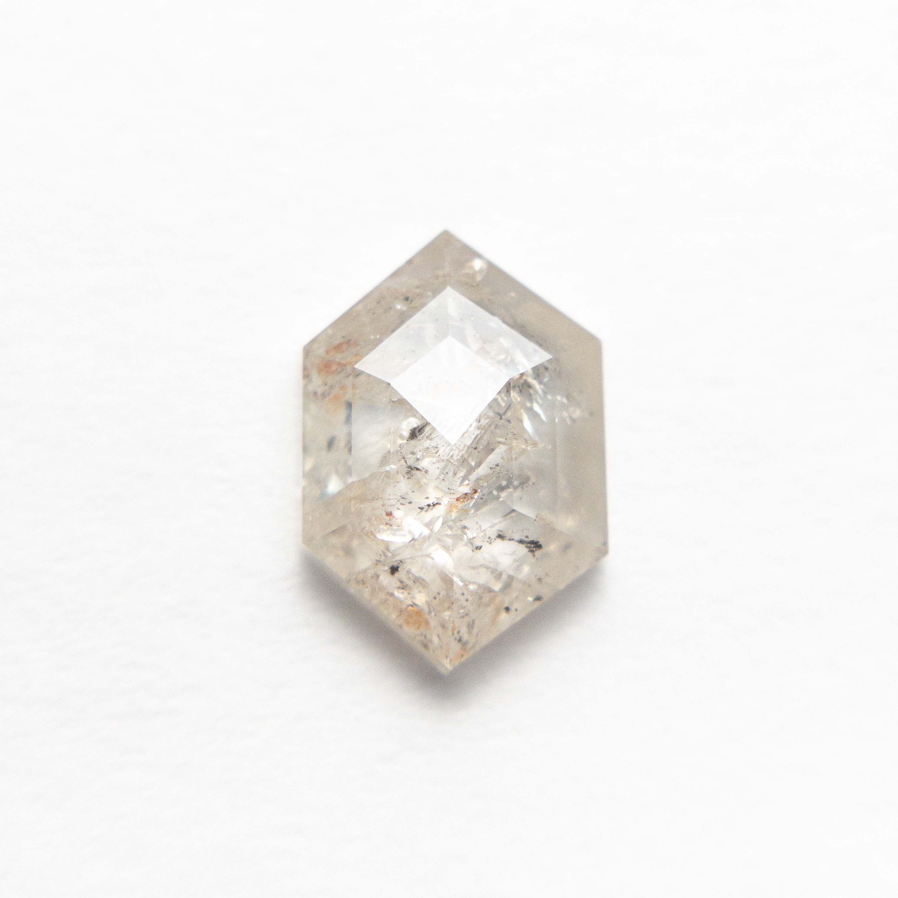 1.33ct 8.97x6.21x2.75mm Hexagon Rosecut 19619-12